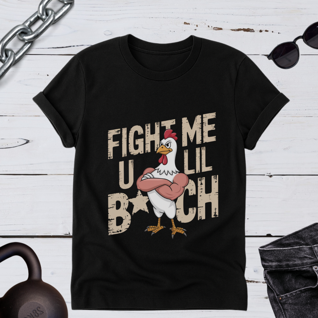 Funny Chicken Fitness T-Shirt | Unisex Gym Tee