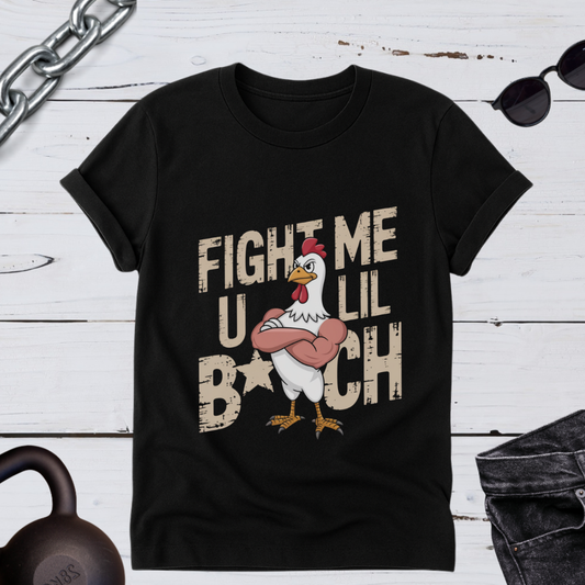 Funny Chicken Fitness T-Shirt | Unisex Gym Tee