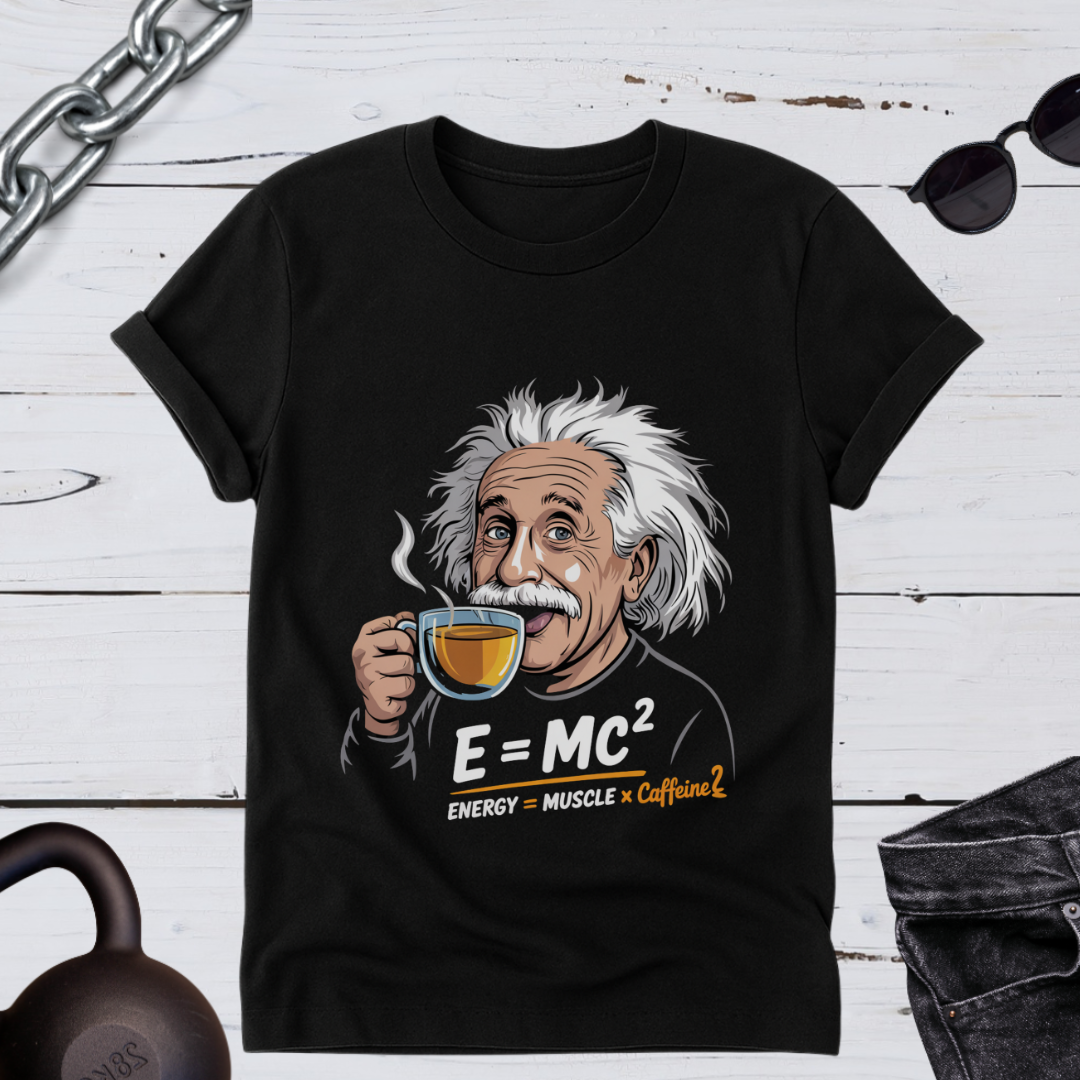 Einstein Funny Fitness T-Shirt | Unisex Gym Tee