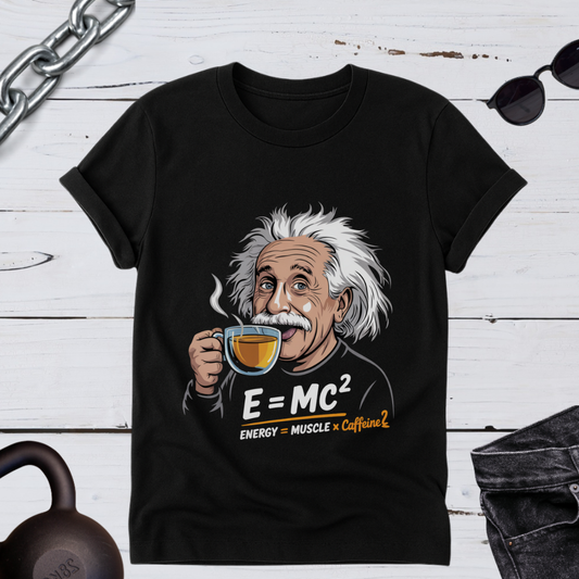 Einstein Funny Fitness T-Shirt | Unisex Gym Tee
