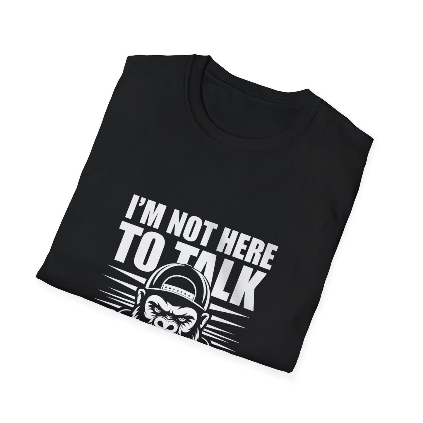 Serious Chimpannzee Fitness Tshirt | Unisex Gym Tee