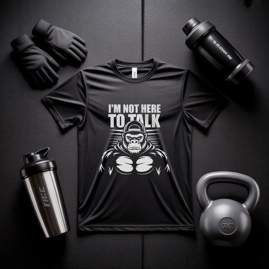 Serious Chimpannzee Fitness Tshirt | Unisex Gym Tee