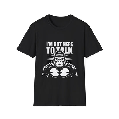 Serious Chimpannzee Fitness Tshirt | Unisex Gym Tee