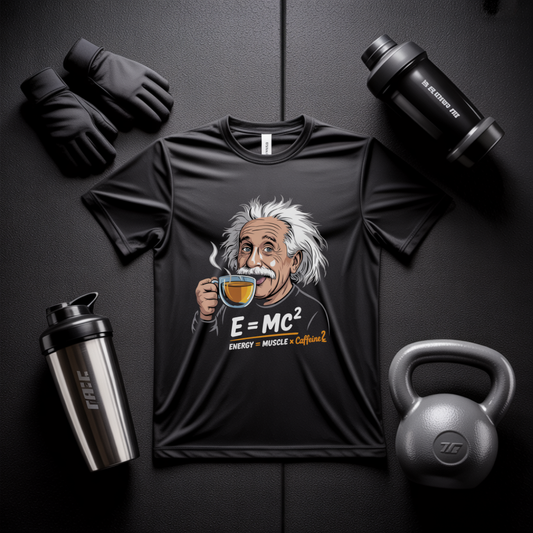 Einstein Funny Fitness T-Shirt | Unisex Gym Tee