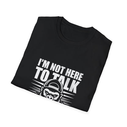 Serious Chimpannzee Fitness Tshirt | Unisex Gym Tee